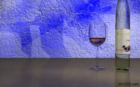 Estansa Wine - Model done for fake website for class in college Estansa Wine - Model done for fake website for class in college