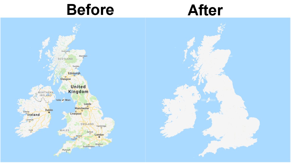 reduce map to 2 colors