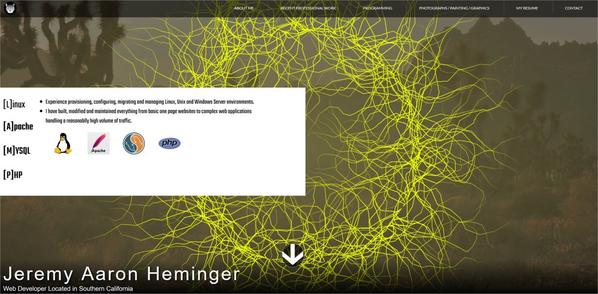 homepage animation